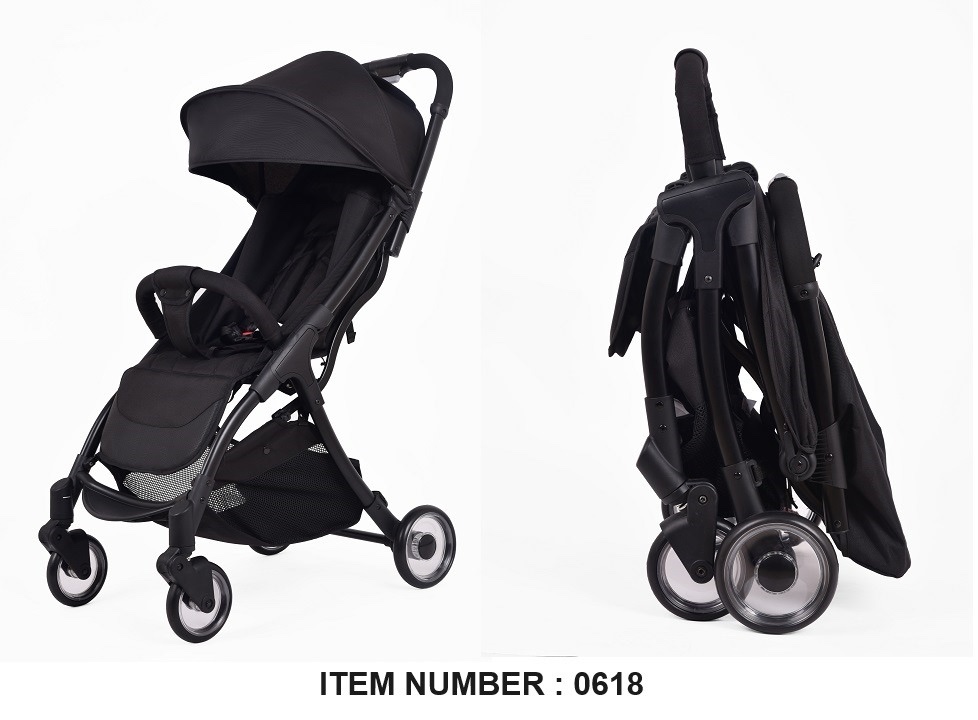 4e152fa5-6550-4a09-9606-361babe7eb7d عربة أطفال 0618 قابلة للطي – تصميم مدمج وخفيف - الصورة 1