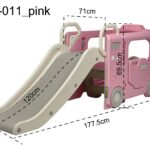 زحليقة باص للأطفال – موديل BSL-011 متوفرة بثلاثة ألوان