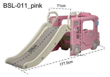 زحليقة باص للأطفال – موديل BSL-011 متوفرة بثلاثة ألوان