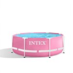 مسبح انتكس وردي دائري
 244 cm القطر
الارتفاع 76 cm