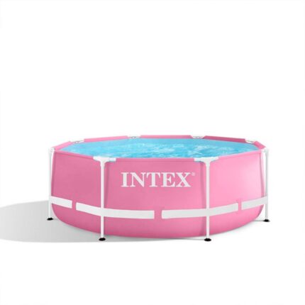 مسبح انتكس وردي دائري
 244 cm القطر
الارتفاع 76 cm