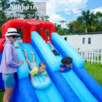 ⁦نطاطية مائية زحاليق ومضخة – AirMyFun⁩ - الصورة ⁦2⁩